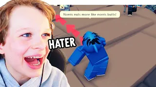 Download BIGGY PRETENDS TO BE A HATER (prank on the NORRIS NUTS) Gaming w/ The Norris Nuts MP3