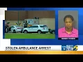 Woman who drove ambulance into hospital charged