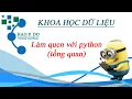 DS Ngon ngu lap trinh Python gioi thieu