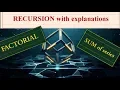 RECURSION with explanations - Bengali