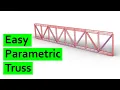 Easy Parametric Truss Grasshopper