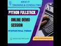 Python Demo Class Online Session