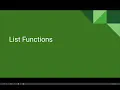 AP CS P Unit 5 Lesson 4 - List Methods