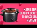 Hamilton Beach 3-Quart Slow Cooker 33231 Review
