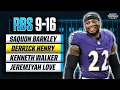 Pros Cons of Running Backs Ranked 9-16 Round 2-3 Breakdown 2026 Fantasy Football Advice