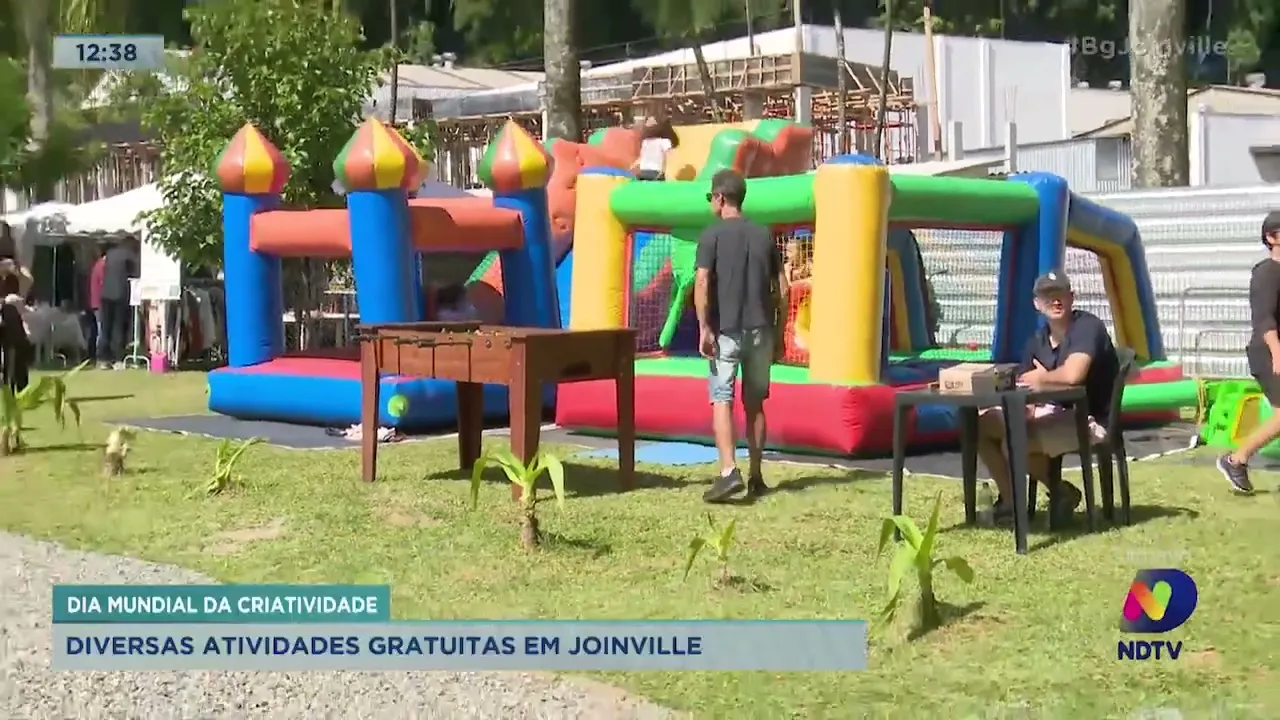Dia mundial da Criatividade, diversas atividades gratuitas em Joinville