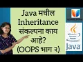 Java 8 Inheritance in Java I OOPS part 2 in Marathi I 2023