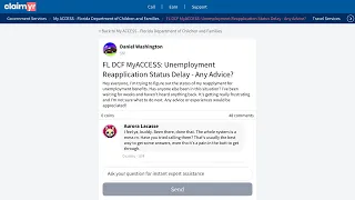 How to Check Florida DCF MyACCESS Unemployment Reapplication Status