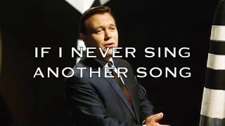 IF I NEVER SING ANOTHER SONG By Matt Monro With Lyrics 