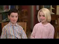 Young Sheldon Watch Iain Armitage and Mckenna Grace Interview Each Other Exclusive