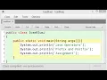 Java Operators Prefix Postfix Assignment