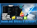 Rivals Script - NO KEY SILENT AIM AUTOFARM AIMBOT SAFE FOR RANK UNLOCK ALL