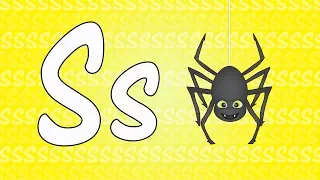 Letter S Song for Kids - Words that Start with S