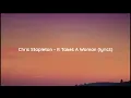 Chris Stapleton - It Takes A Woman (lyrics)