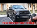 11-14 F150 Remote Start Install
