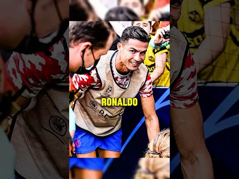 A Security Guard Got Hit by Ronaldo’s Shot… Her Request Shocked Everyone #shorts #ronaldo