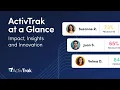 ActivTrak at a Glance The Workforce Analytics and Intelligence Solution
