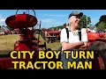 City Boy turn Tractor Man when he received a Farmall H as a Christmas Gift from wife Linwood Dall
