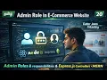 MERN E-Commerce Admin Panel Products Users Roles Part 20