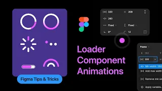 I use Quick Loading Snipper Animation in Figma Speed up my workflow