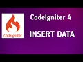 How to Insert Data in Database using Codeigniter 4 insert record in Codeigniter 4 insert data