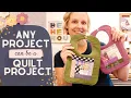 Quilt-As-You-Go Baby Bibs with a FREE pattern