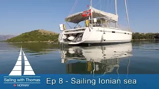 Sailing Ionian Sea from Corfu, check in port police, blue lagoon Sivota and Nydri Lefkas – SwT 8