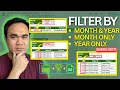 Google Sheets FILTER by Month Year Easy Dynamic Formula Tutorial