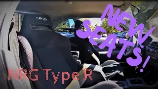 Installing NRG seats in the civic