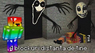 Am MURIT de FRICA cu IHATEPINKTF pe Minecraft Horror