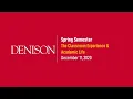Spring Semester Info Session Classroom Experience Academic Life