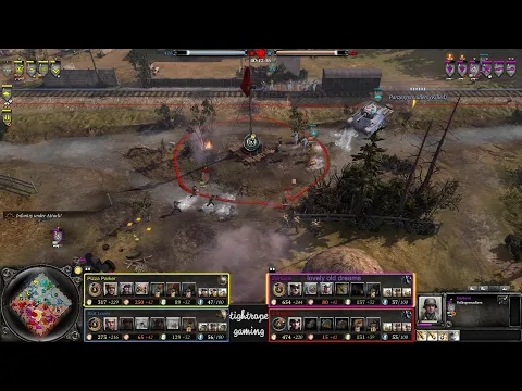 COH2 4v4 ML-20s start to hit immediately