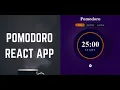 Pomodoro Timer app with React js