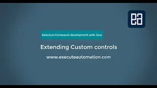 Fluent Interface design for Selenium Custom controls