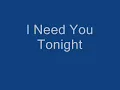 Professor Green - I Need You Tonight feat. Ed Drewett Lyrics