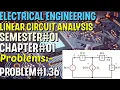 Linear Circuit Analysis Chapter Problem 36 Basic Engineering Circuit Analysis