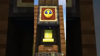 Working Clock in Minecraft