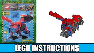 LEGO Instructions | Jurassic World | 122329 | Pyroraptor (LEGO Magazine)
