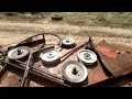 I made this a tool to help remove and replace a deck belt in an Exmark Lazer mower