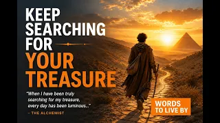 ๐ซ Keep Searching for your Treasure | The Alchemist