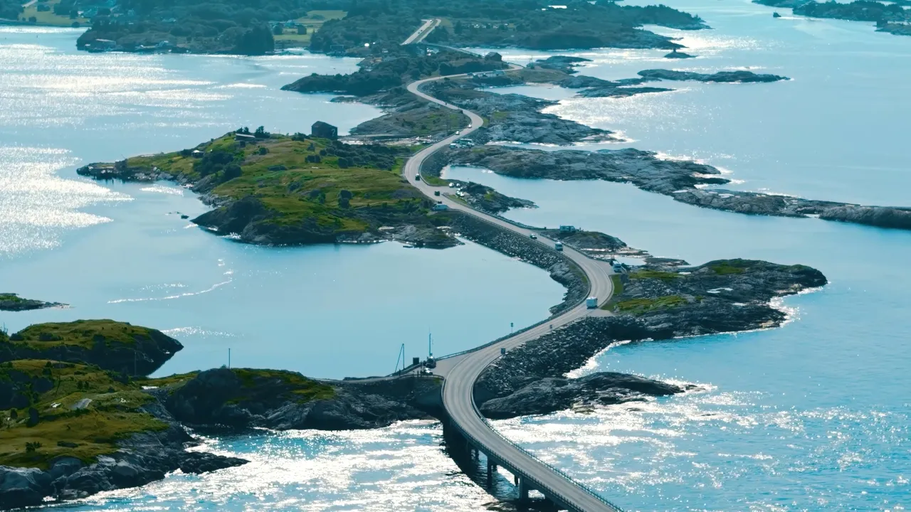 Atlantic Ocean Road in Norway