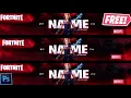 FREE FORTNITE MARVEL YOUTUBE BANNER BLACK WIDOW SKIN TEMPLATE DOWNLOAD GFX