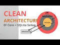 EF Core SQLite Setup in Clean Architecture NET Core in VS Code