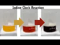Iodine Clock Reaction DIY