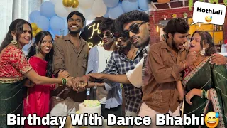 My Birthday🎂 With Dance Bhabhi🤩 || Guddu vlogs