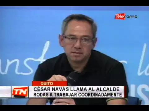 César Navas llama al alcalde Rodas a trabajar coordinadamente