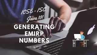 Number Related Program Generating Emirp Numbers in Java ICSE-ISC