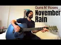 Download Lagu November Rain - Guns N' Roses [Acoustic Cover by Joel Goguen]