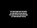 Slipknot - The Dying Song (Time To Sing) [LYRICS VIDEO]