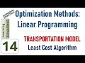 Transportation Algorithm Optimization Methods - Linear Programming Engineering Essentials
